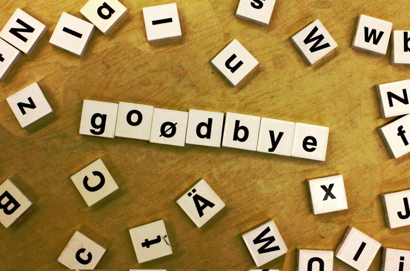 Goodbyes run through this week's online marketing news.