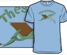 Thesaurus Shirt from Woot!