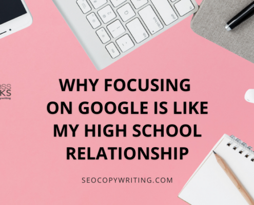 Focusing on Google like high school relationship